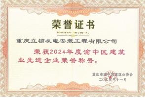 2024年度先进企业